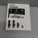 2 Pack Wireless Lavalier Microphone for iPhone iPad and Android Phone, Lapel Mic Plug and Play Wireless Mic Noise Reduction Mini Microphone for Video Recording Interview Podcast Vlog YouTube Tiktok (Mic 2 (2 TX + 1 RX))