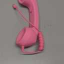 Retro Phone Handset for iPhone & Android,2026 New Cell Phone Receiver with Microphone & Speaker,Classic Vintage Old School Telephone Receiver for Mobile Phones,90s Style Prop for Photos (Pink)