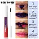 evpct Orange Red Peel Off Lip Stain Tints, Liquid Lipstick Lip Stain Long Lasting Waterproof for Women, Non-stick Cup Lipstick Peel Off Highly Pigmented Not Faded Smudge-proof Easy to Apply, 06#