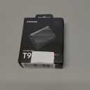 SAMSUNG T9 Portable SSD 1TB, USB 3.2 Gen 2x2 External Solid State Drive, Seq. Read Speeds Up to 2,000MB/s for Gaming, Students and Professionals, MU-PG1T0B/AM, Black