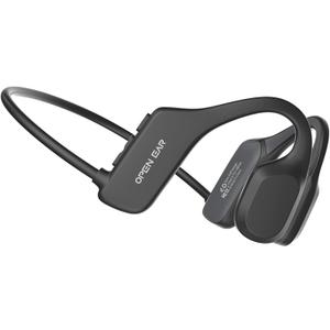 Bone Conduction Wireless Headphones with Magnetic Charging, Open Ear Headphones Bluetooth 5.3 with Mic, Sports Sweatproof Headset for Cycling Running Working Jogging Driving Indoor and Outdoor Use