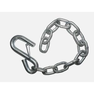 QPQ 15Inch Boat Trailer Safety Chain With Hooks, Secure Towing Trailer Accessory Replacement Part with,Boat Safety Equipment