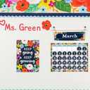 Teacher Created Resources Wildflowers Positive Posters, Set of 4