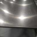 EnduraSteel Stainless Steel Mobile Prep Table with Powder-Coated Mild Steel Frame