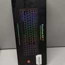 Keychron K4 RGB Hot Swappable Mechanical Keyboard, 96% Layout Bluetooth Wireless/USB Wired Computer Keyboard with Gateron G Pro Red Switch Aluminum Frame for Mac Windows-Version 2