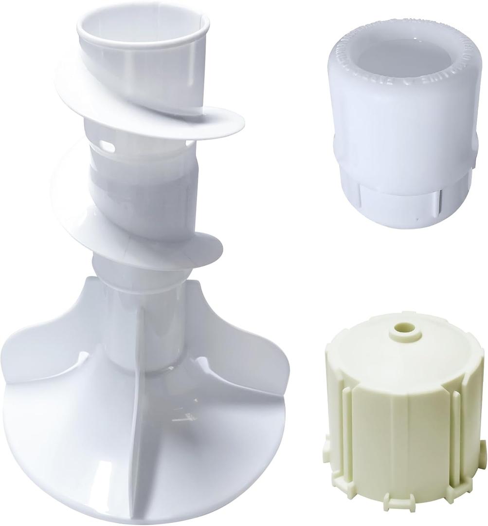 3-in-1 WH43X10034 WH43X139 WH43X10032 Washer Agitator Repair Kit Fits for GE Hotpoint Top Load Washers WH43X10034 Agitator + WH43X139 Fabric Softener Dispenser + WH43X10032 Coupler