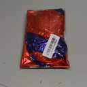 Blue Red Number Balloon Set Birthday Decor, Include 40 Inch Blue Red Number 5 Balloon, Mushroom Foil Balloon, Square and Star Foil Balloons for Birthday Decoration Supplies (Number 5)