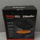 Mueller Heart 5 Waffle Maker, Waffle Iron, Adjustable Browning Control & Nonstick, Cool Touch Handle, Easy to Clean, Small Kitchen Appliances