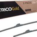 TRICO Gold (18-2616) 26 & 16 Inch Pack of 2 Automotive Replacement Windshield Wiper Blades for My Car Super Premium All Weather Beam Blade for Select Vehicle Models