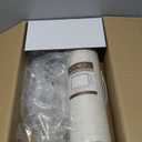 GO&SO Oatmeal Linen Lamp shades Large Drum Linen Lampshade 16" Top x 16" Bottom x 10" High (Spider) Farmhouse Lampshade for Table & Floor Lamp - Lampshades Replacement
