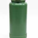 Insulated Stainless Steel Water Bottle BPA-Free Sports Water Bottle, Great for Travel, with Chug Lid - Leak & Sweat Proof with Anti-Dust Lid(army green)