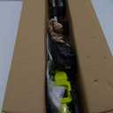 Electric Weed Wacker Cordless Eater Battery Powered Brushless Brush Cutter with 2X4.0Ah Batteries and Charger 24V Powerful Weed Trimmer 2 Types Metal Blades for Lawn Yard Garden (Green)