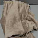 MAXIJIN Velvet Ottoman Slipcover Small Stretch Square Rectangle Footstool Slipcover Folding Storage Ottoman Covers for Living Room with Elastic Bottom (Small, Khaki)