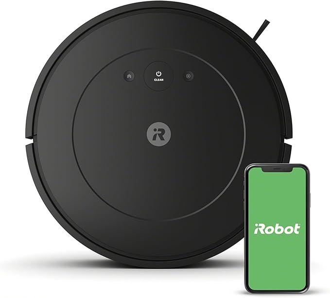 iRobot Roomba Vac Robot Vacuum (Q011) - Power-Lifting Suction, Quieter Cleaning Mode, Multi-Surface Cleaning, Cleans in Neat Rows, Easy to use, Self-Charging, Works with Alexa iRobot Roomba Vac Robot Vacuum (Q011) - Power-Lifting Suction, Quieter Cleaning Mode, Multi-Surface Cleaning, Cleans in Neat Rows, Easy to use, Self-Charging, Works with Alexa