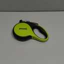 Pecute Retractable Dog Leash with Chew Proof Steel Cable, 26ft Heavy Duty Retractable Pet Leash with Poop Bag Holder, Anti-Slip Grip, for Medium/Large Power Chewers & Pullers 33lbs-110lbs (Green)