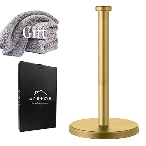 Countertop Gold Paper Towel Holder