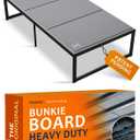 Meliusly Heavy Duty 10mm Bunkie Board Twin XL Size (38x79'') Patent Pending Low Profile Bed Board Design - Breathable, Noise Minimizing, Moisture Resistant Bunkieboards, Low Profile Bed Support
