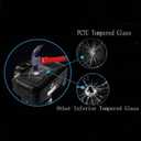 2 x PCTC X-S10 Screen Protector for Fujifilm X-S10 X-T30 X-T20 X-T10 X-F10 X-E3 X-T100 X-A1 X-A2 X-M1Not for X-S20 Camera, 0.3mm 9H Hardness Ultra Clear Tempered Glass Screen Anti-Scratch (3 Pack)