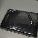 TPARTS Leather Armrest Support Cushion for Tesla Model 3/Y/X/S Tesla Armrest Decor Interior Accessories Memory Foam Console Pillow Elbow Rest Cover Pad (Black)