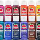 Apple Barrel Fall Colors Kit, 16 Piece Set Includes 15 Acrylic Craft Paints and 1 Mod Podge Gloss, 96426, 2 Fl Oz