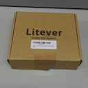 Litever Under Cabinet Lighting Kit, 6 PCS 20 Inches Flexible LED Strips, 24W, 1800 Lumen, Warm White 2700K. Suitable for Kitchen Counters Book Shelf Closet Showcase Workshop-(6-Strip-2700K)