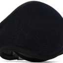 180s Men's Tec Fleece Behind-the-head Ear Warmer, Cold weather Winter Earmuffs (Black)