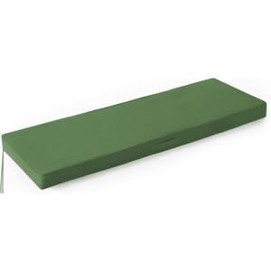 IPYNBAP Outdoor Bench Cushions for Outdoor Furniture, 48x18x3 Inch, Waterproof Bench Pillow, Fade Resistant Long Bench Seat Pads for Garden, Indoor, Porch Swing, Army Green