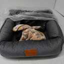 Car Seat for Medium and Small Dogs - Pet Booster Travel Bed, Multi-Function Sofa Cushion With Blanket, Comfortable Safe Removable and Washable, Fits Cars/Trucks/SUV