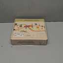 60Pcs Train Set for Toddlers, Bridge & Double-Side Wooden Train Set Tracks, Fits Brio, Thomas, Melissa and Doug, Kids Gift Toys for 3 4 5 Years Old Boys Girls (61pcs)