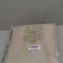 EARTHALL Washable Area Rug 3x5 Ft Non Slip Rugs for Entryway Braided Rubber Backed Throw Rugs Door Mat Indoor Outdoor Entrance Rug for Kitchen Foyer Front Door Living Room, Golden Beige/White