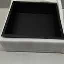 LIVIGLOW 304 Stainless Steel Recessed Black Shower Niche Single Shelf 12x12 Inch Wall-Inserted, Waterproof Rustproof Bathroom Shower Niche Insert No Tile Needed, for Shower & Bathroom Storage