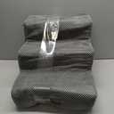 Dog Stairs for Small Dogs, 3-Step Non-Slip Pet Stairs for Couch Sofa and Chair, Dog Bed Stairs for Puppy, Older Cat,Grey,13.6" H