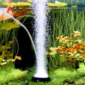 Fish Tank Nano Air Stone, Small Bubble Stone Fish Tank Ultra-High Dissolved Oxygen Stone Silent Deep Dissolving Oxygen Diffuser Kit for Mini Aquarium