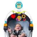 Baby Stroller Arch Toy with Relaxing Music & Lights - Adjustable Activity Arch & Play Accessories - Baby Bouncer Toy Bar, Carseat, Crib, Stroller Hanging Toys for Infants 0 Months Old & Up