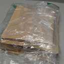 Bakery Bags Visible Dessert Bags with Window, Greaseproof Heat Seal Kraft Paper, Suitable Baked Goods Packaging for Donuts, Bakery Snacks, Sandwiches, Sandies, Cookies (S-100PCS + L-100PCS, Brown)