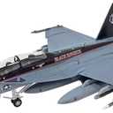 Academy 1/72 US Navy F/A-18F VFA-154 Black Knights Plastic Model 12577