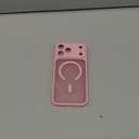 CANSHN Magnetic Compatible with iPhone 17 Pro Max Case, Upgraded [Full Camera Protection] [Compatible with Magsafe] [Translucent Matte] Shockproof Protective Phone Cover 6.9 Inch - Pink