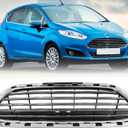 Front Bumper Grille For For-d Fiesta Chrome Frame Grille 2014-2019 D2BZ17B968AA FO1200552