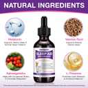 Melatonin for Pets, Melatonin for Dogs, Sleep Aid for Dogs, Melatonins for Cats, Support Aanxiety & Stress Relief, Promotes Relaxation and Deep Sleep, 2Oz Chicken Flavor