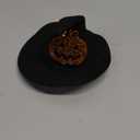 Halloween Pet Costume, Witch Hat for Cats Dogs, Black Adjustable Wizard Hat with Pumpkin Design, Witch Accessories for Small Medium Pets