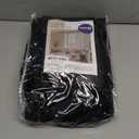 MIULEE Black Velvet Blackout Curtains 84 Inch Long Luxury Super Soft Thermal Insulated Window Curtains Room Darkening Drapes Rod Pocket Design for Bedroom Living Room Set of 2 Panels, W40 x L84 Inch