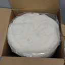 Bedsure Extra Large Dog & Cat Blanket - XL Waterproof, Washable Sherpa Fleece Puppy Blanket, Soft Plush Reversible Throw Furniture Protector, 50x60, White (Antique White-self Warming)