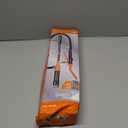 Kiweoci Electric Fuel Transfer Pump, 3GPM Portable Fluid Transfer Siphon Pump with Oil Pipeline, Battery Gas Pumps with Adjustable Flow Control Nozzle for Car/ RV(Orange)