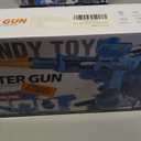 Automatic Electric Squirt Water Gun for Adults Kids, Black, LED Lights