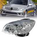 Headlight Compatible for Mercedes Benz W204 C Class C300 C230 C350 2008 2009 2010 2011 Headlamp (Left Side)