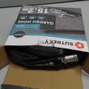 Garden Hose 50ft  Ultra-Light, Kink-Free, High-Pressure, Abrasion-Resistant, Durable, All-Weather, Eco-Friendly (Gray)