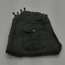 BEST SOUTH Men's Long Cargo Shorts Casual Below Knee 13 Inches Capri Shorts Relaxed Fit with Pockets (38, Light Green)