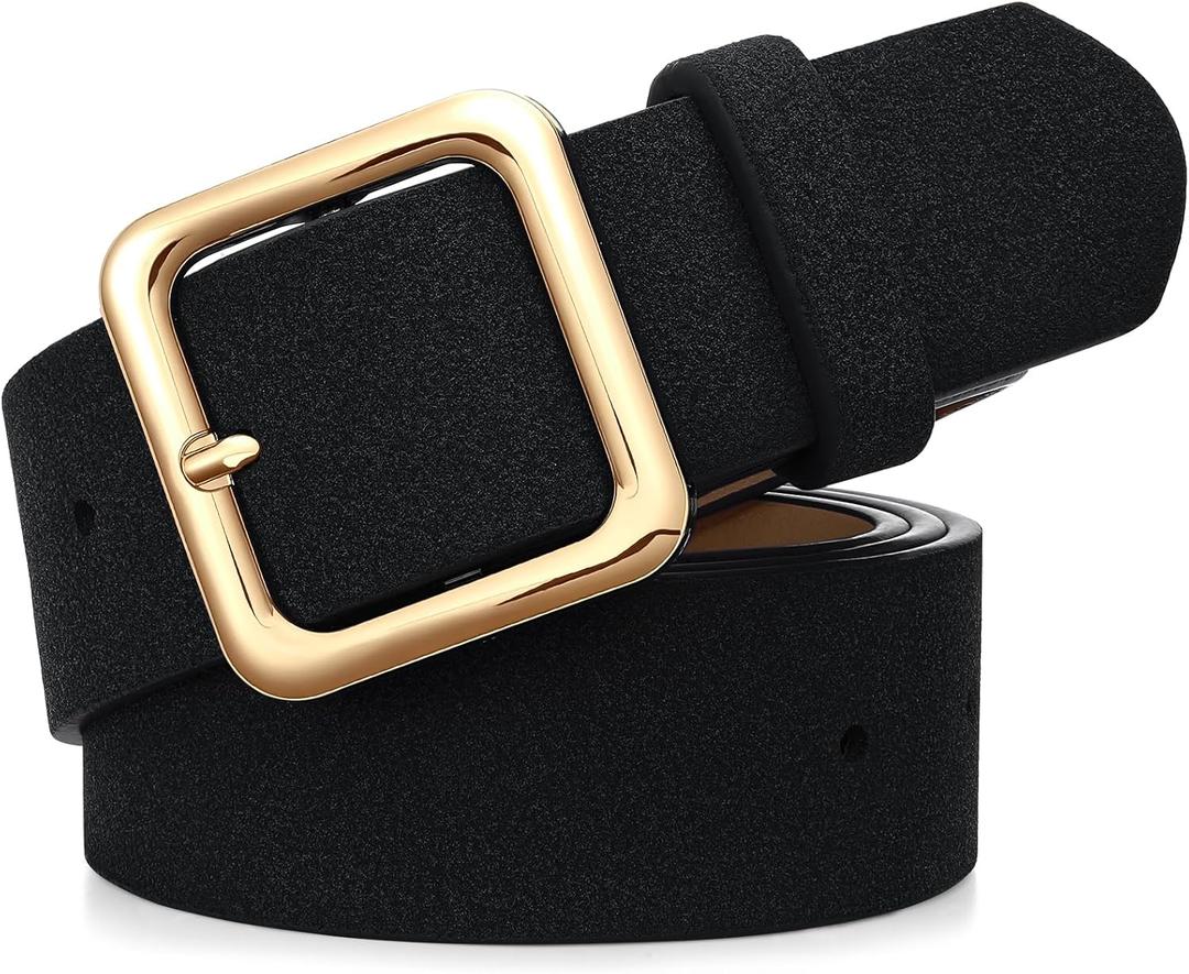 XZQTIVE Womens Suede Belt