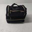 Nail Polish Organizer Case, Nail Supplies Storage Holds 60 Bottles Nail Polish & Nail Lamp Gel Nail Travel Carrying Bag for Nail Kit (Black)