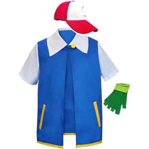 Agaati Kids Adult Hoodie Jacket Gloves Hat Sets for Trainer Hallowee Cosplay Costume, Size: Adult: Medium